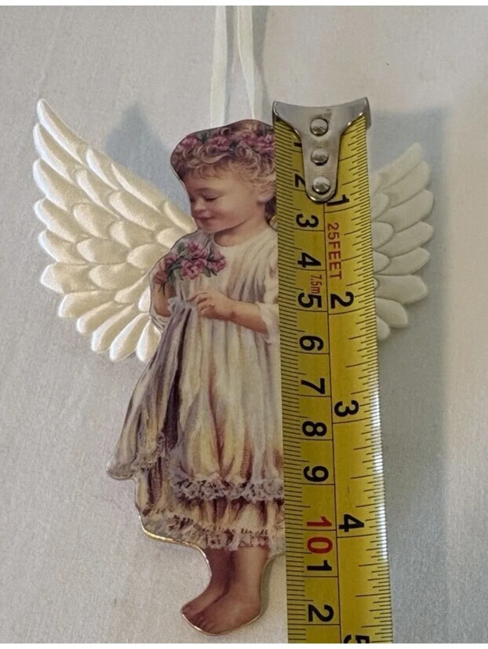 The Bradford Exchange “Garden Miracle” 3D Angel LL 5743 Heaven’s Little Angels